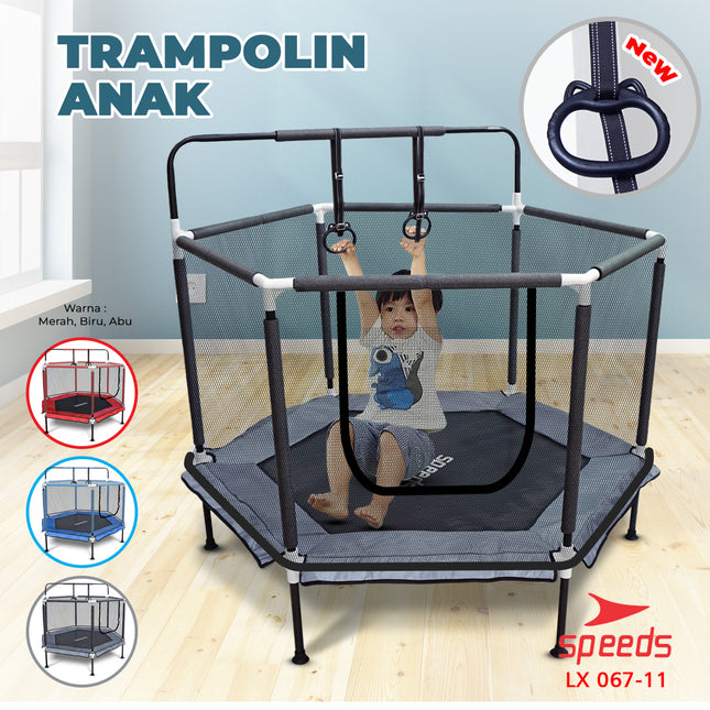 SPEEDS Trampoline Sports Children's Trampoline Play Toy Jump Fitness 067-11