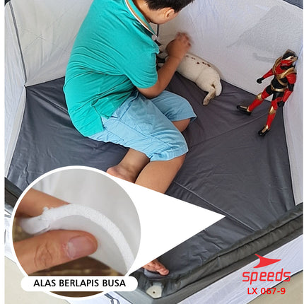 SPEEDS Kolam Mandi Bola Lipat Anak Playpen Anak Mini Kelambu Bayi Mainan Anak Dengan 067-9