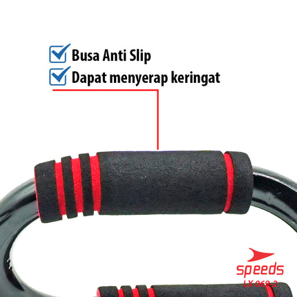 SPEEDS Push Up Stand Bar Alat Bantu Push Up Bar Untuk Olahraga Fitness Push Up 069-2