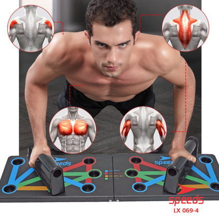 SPEEDS Push Up Stand Push Up Board Alat Bantu Push Up Push Up Handles Fitness Olahraga 069-4