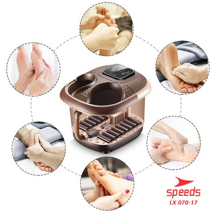 SPEEDS Onsen Pijat Kaki Foot Massager Alat Pijat Elektrik Portable Spa Massager 070-17