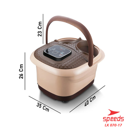 SPEEDS Onsen Pijat Kaki Foot Massager Alat Pijat Elektrik Portable Spa Massager 070-17