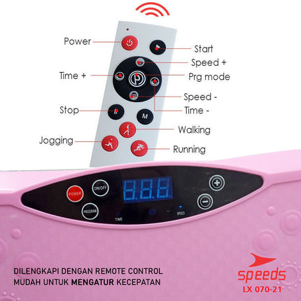 SPEEDS Alat Pijat Elektrik Body Slimmer Alat Pelangsing Perut Tubuh Olahraga Alat Fitness 070-21
