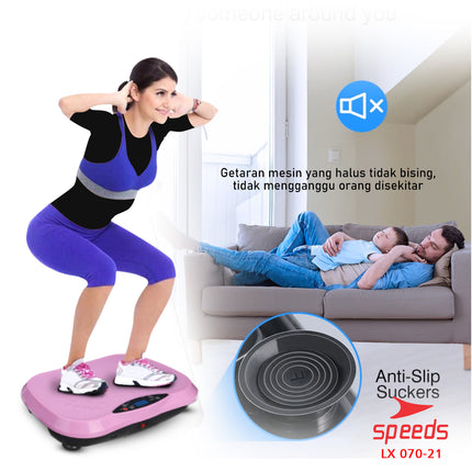SPEEDS Alat Pijat Elektrik Body Slimmer Alat Pelangsing Perut Tubuh Olahraga Alat Fitness 070-21