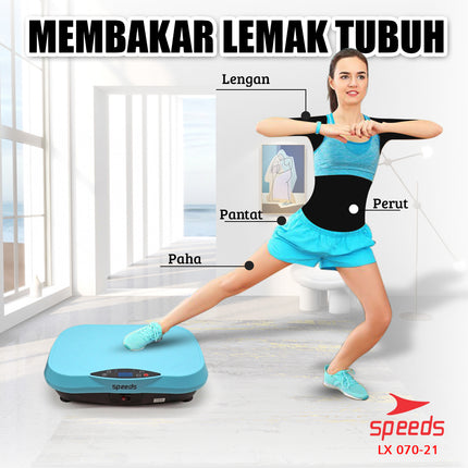 SPEEDS Alat Pijat Elektrik Body Slimmer Alat Pelangsing Perut Tubuh Olahraga Alat Fitness 070-21