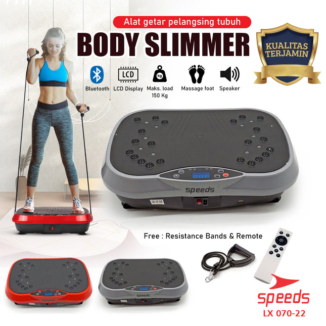 SPEEDS Electric Massager Body Slimmer Belly Body Slimming Device Exercise Fitness Equipment 070-22