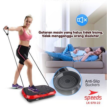 SPEEDS Alat Pijat Elektrik Body Slimmer Alat Pelangsing Perut Tubuh Olahraga Alat Fitness 070-22