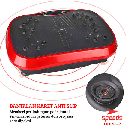 SPEEDS Alat Pijat Elektrik Body Slimmer Alat Pelangsing Perut Tubuh Olahraga Alat Fitness 070-22
