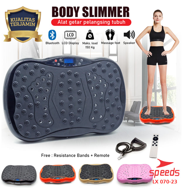 SPEEDS Electric Massager Body Slimmer Tummy Slimming Device Body Sports Fitness Equipment 070-23