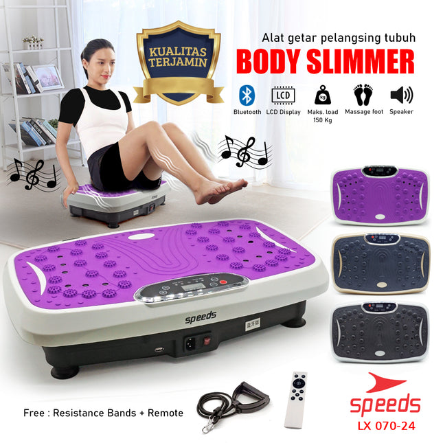 SPEEDS Body Slimmer Alat Pijat Elektrik Alat Pelangsing Perut Alat Olahraga Tubuh Gym Fitness 070-24