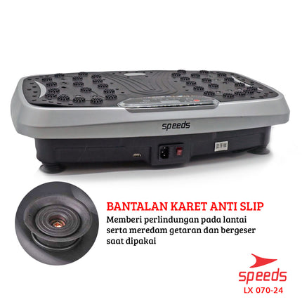 SPEEDS Body Slimmer Alat Pijat Elektrik Alat Pelangsing Perut Alat Olahraga Tubuh Gym Fitness 070-24
