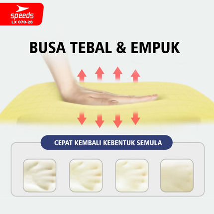 SPEEDS Bantal Pijat 20 Kepala Pijat Multifungsi Massage Pillow Portabel Alat PIjat Leher Elektrik 070-28