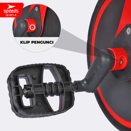 SPEEDS Sepeda Keseimbangan Lipat 4in1 Push Kick Balance Bike Mini Mainan Anak Outdoor 071-4