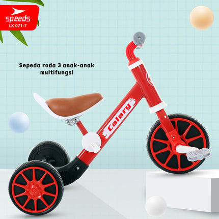 SPEEDS Sepeda Mini Sepeda Anak Taxi KickBike Balancing Bike Sepeda Keseimbangan 071-7