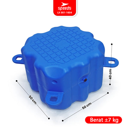 SPEEDS Floating Dock Floating Cube HPDE 50x50x40cm Anti-Slip Multifunctional Stackable Magic Float Wholesale Available 001-1601
