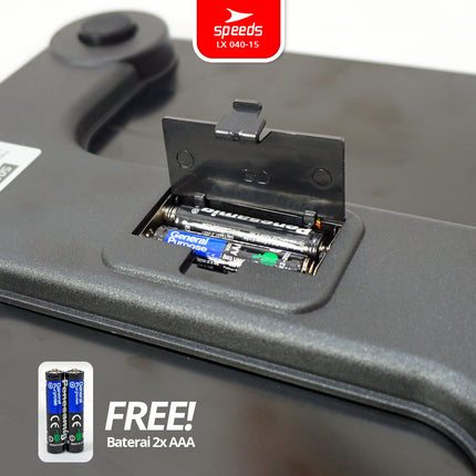SPEEDS Timbangan Berat Badan Digital Max 180kg 040-15
