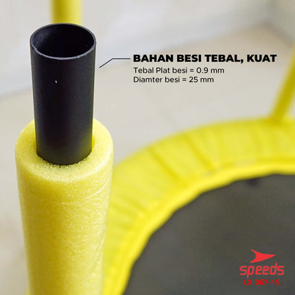 SPEEDS Trampolin Anak 48inch Mainan Lompat Anak Trampoline Jump Mainan Anak 067-15