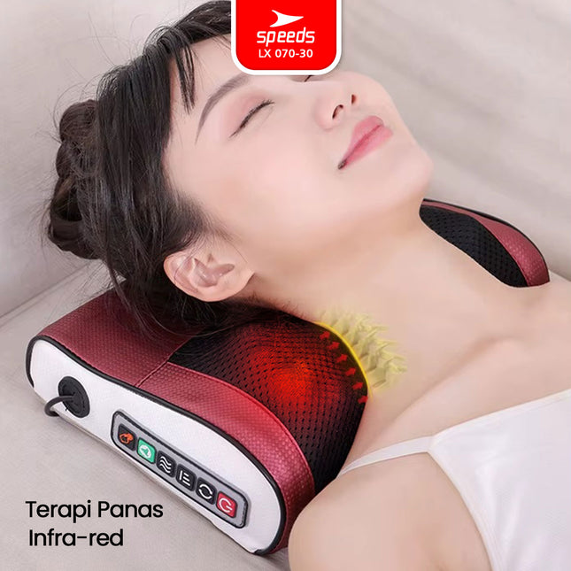 SPEEDS Bantal Pijat 20 Titik Elektrik 070-30