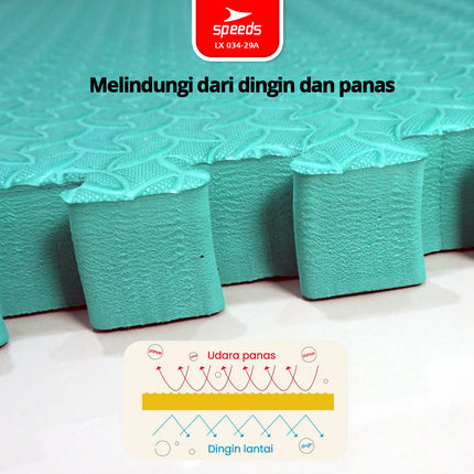 SPEEDS Matras Takewondo 105x105x5cm 034-29A