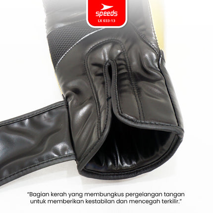 SPEEDS Boxing Gloves 10-12 OZ Sarung Tinju 033-13