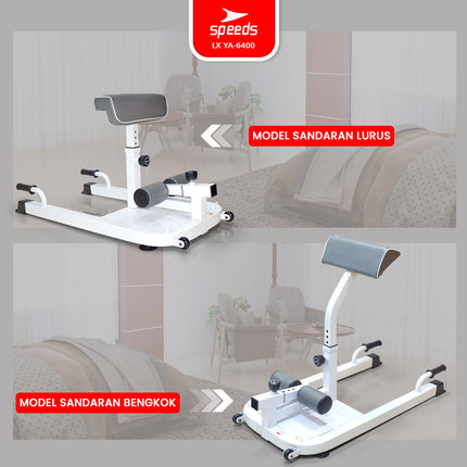 SPEEDS Squat Machine Alat Fitness Bench Multifungsi Gym 042-6400