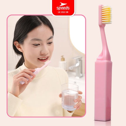 SPEEDS Sikat Gigi Toothbrush Gosok Gigi Hotel Warna-Warni Atasi Karang Gigi 202-58