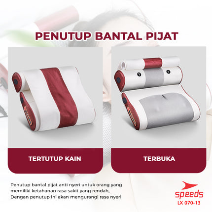 SPEEDS Bantal Pijat Elektrik Portable 070-13