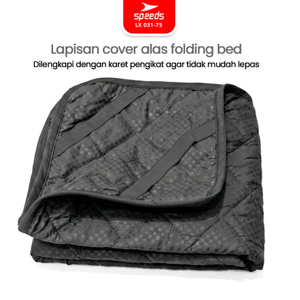 SPEEDS Kursi Lipat Folding Bed Velbed Kursi Malas Tempat Tidur Lipat Kursi Ranjang 031-75