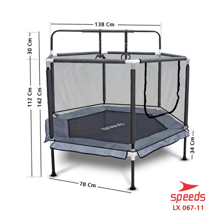 SPEEDS Trampoline Sports Children's Trampoline Play Toy Jump Fitness 067-11