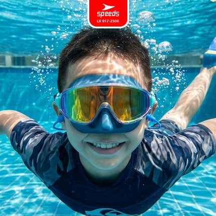 SPEEDS Swimming Goggles Kacamata Renang Anak + Earplug Anti Fog 017-2508