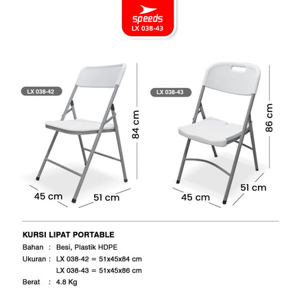 SPEEDS Bangku Lipat 038-43