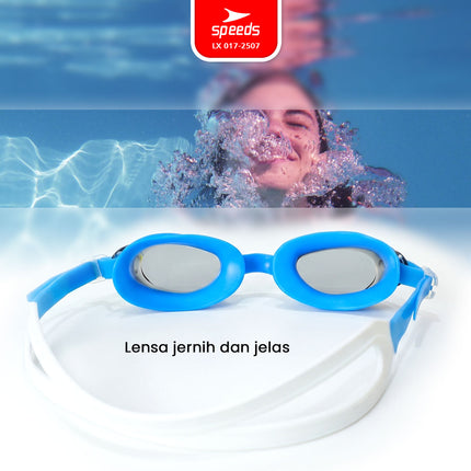 SPEEDS Kacamata Renang Anak Remaja Swimming Goggles Berenang Aksesoris 017-2507
