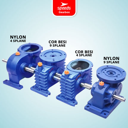 SPEEDS Gearbox 4-9 Spline 750W - 1500W