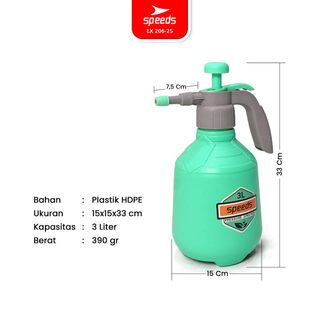 SPEEDS Botol Semprotan Spray Manual 3L 2L 1L 206-25