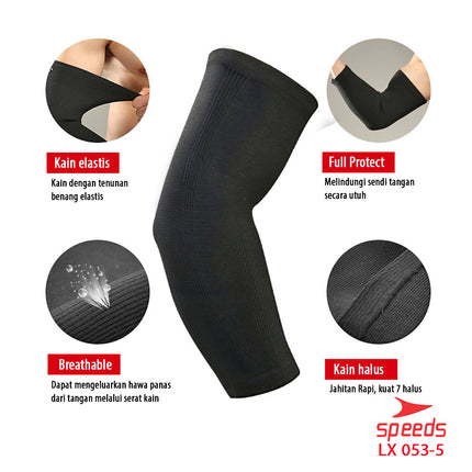 SPEEDS Pelindung Siku Untuk Perlengkapan Fitness Elbow Supporter 053-5