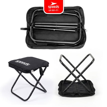 SPEEDS Mini Folding Chair Kursi Lipat Mini Outdoor Indoor Muat Disaku Portabel Oxford 600D 031-71