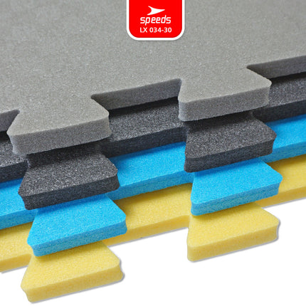 SPEEDS Matras Taekwondo XPE 60x60x2cm Empuk Matras Puzzle Alas Ruangan 034-30