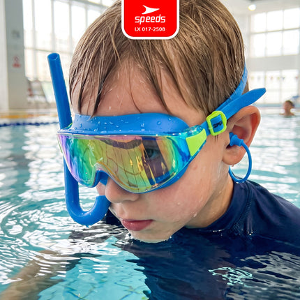 SPEEDS Swimming Goggles Kacamata Renang Anak + Earplug Anti Fog 017-2508