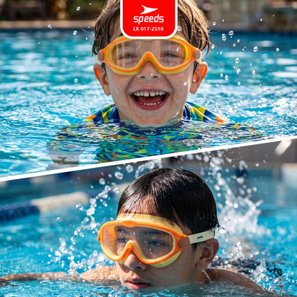 SPEEDS Kacamata Renang Anak Swimming Goggles Anti Fog Lensa Jernih 017-2510