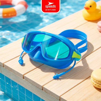 SPEEDS Kacamata Renang Anak + Earplug Swim Goggles Perlengkapan Berenang 017-2509
