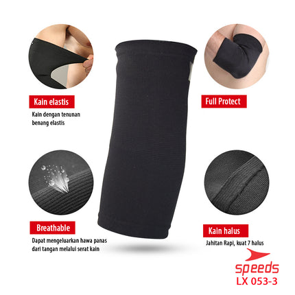 SPEEDS Pelindung Siku Untuk Perlengkapan Fitness Elbow Supporter 053-3