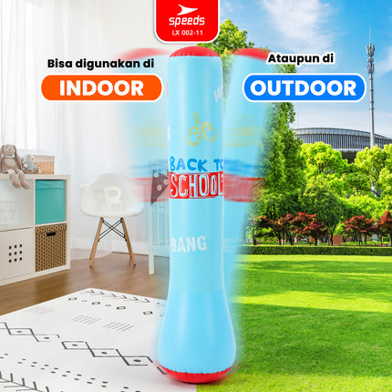 SPEEDS Boxing Punching Bag for Kids, Vertical Kids Punching Bag, Target Point Punching Bag for Boxing Training, Punch Bag Target 002-11