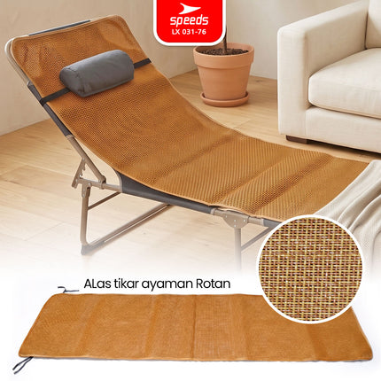 SPEEDS Kursi Malas Lipat 176x56x26cm 031-76