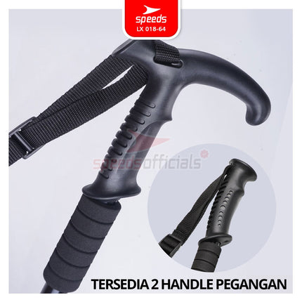 SPEEDS Trekking Pole Tracking Pole Gagang L Tongkat Treking Gunung Camping/ Tongkat Hiking Mendaki 018-64