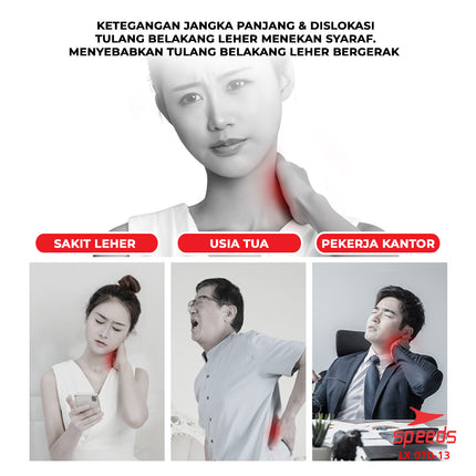 SPEEDS Bantal Pijat Elektrik Portable 070-13