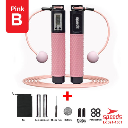 SPEEDS Skipping Lompat Tali Untuk Olahraga Loncat Jump Rope Alat Olahraga Original 021-1601