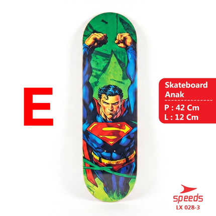 SPEEDS Papan Skateboard Anak Pennyboard Mainan Papan Skate Fullset Freestyle Anak 028-1705