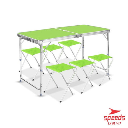 SPEEDS Folding Table Chair Set Free Folding Table Folding Chair Outdoor Indoor Bag Portable Folding Table Camping Picnic 031-36
