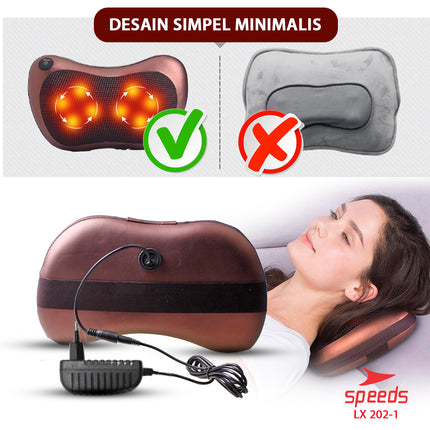 SPEEDS Bantal Pijat Home and Car Masage Pillow 202-1