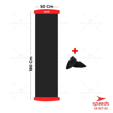 SPEEDS Sliding Mat Alat Fitness Gesek Kaki Portabel Alat Olahraga Gym Sport Gesek Glider Mat 027-22